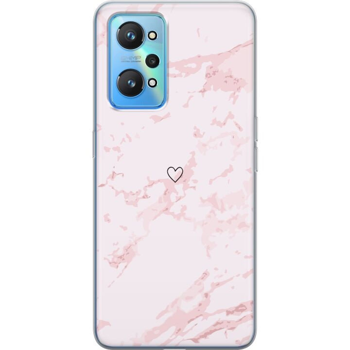 Mobile case for Realme GT Neo2 with Pink Heart design in the group SMARTPHONE & TABLETS / Phone cases / Realme at TP E-commerce Nordic AB (A58090)