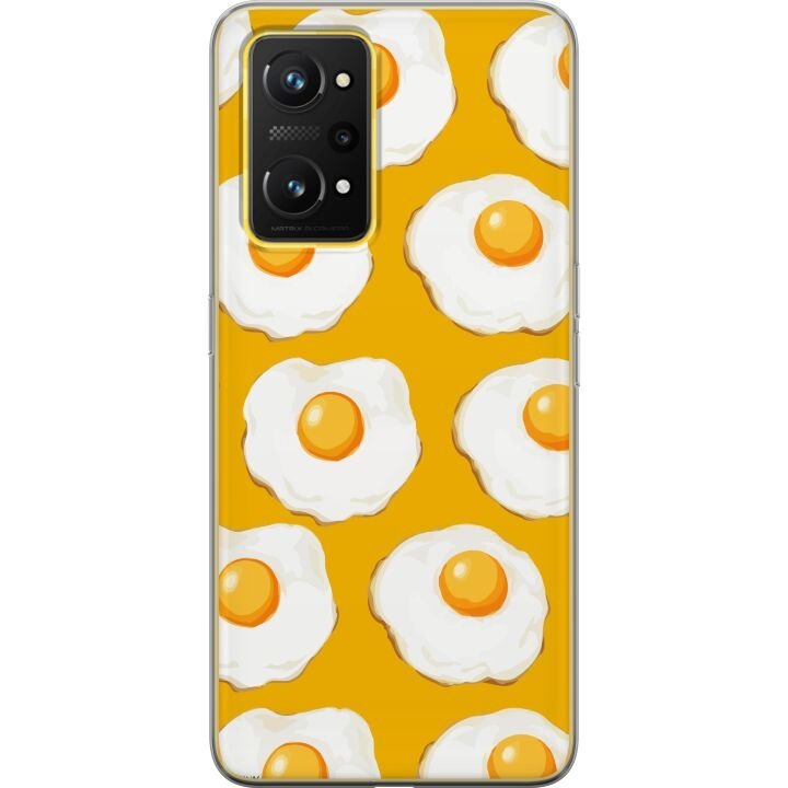 Mobile case for Realme GT Neo 3T with Fried egg design in the group SMARTPHONE & TABLETS / Phone cases / Realme at TP E-commerce Nordic AB (A58096)