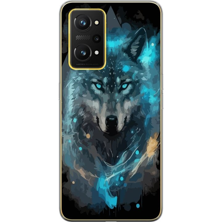 Mobile case for Realme GT Neo 3T with Wolf design in the group SMARTPHONE & TABLETS / Phone cases / Realme at TP E-commerce Nordic AB (A58099)