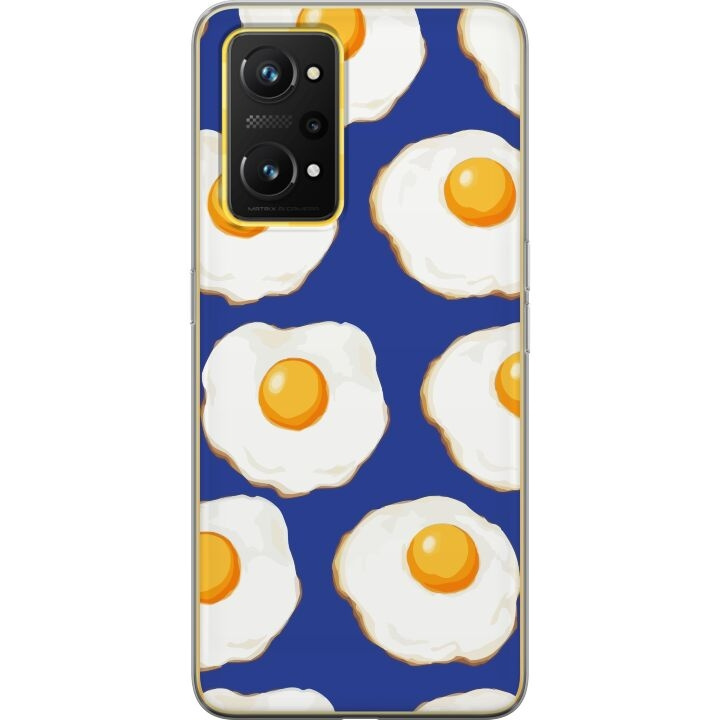 Mobile case for Realme GT Neo 3T with Fried eggs design in the group SMARTPHONE & TABLETS / Phone cases / Realme at TP E-commerce Nordic AB (A58100)