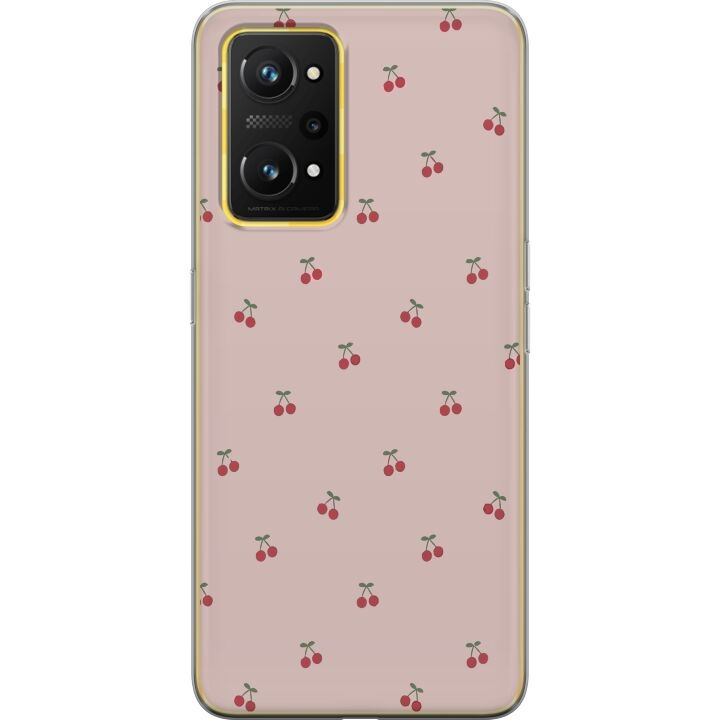 Mobile case for Realme GT Neo 3T with Cherry design in the group SMARTPHONE & TABLETS / Phone cases / Realme at TP E-commerce Nordic AB (A58101)