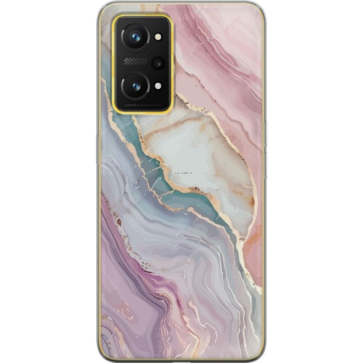 Mobile case for Realme GT Neo 3T with Marble design in the group SMARTPHONE & TABLETS / Phone cases / Realme at TP E-commerce Nordic AB (A58116)