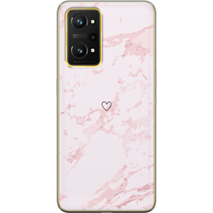 Mobile case for Realme GT Neo 3T with Pink Heart design in the group SMARTPHONE & TABLETS / Phone cases / Realme at TP E-commerce Nordic AB (A58117)