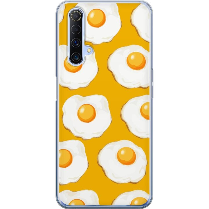 Mobile case for Realme X50 5G with Fried egg design in the group SMARTPHONE & TABLETS / Phone cases / Realme at TP E-commerce Nordic AB (A58123)