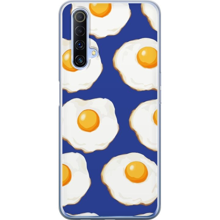 Mobile case for Realme X50 5G with Fried eggs design in the group SMARTPHONE & TABLETS / Phone cases / Realme at TP E-commerce Nordic AB (A58127)