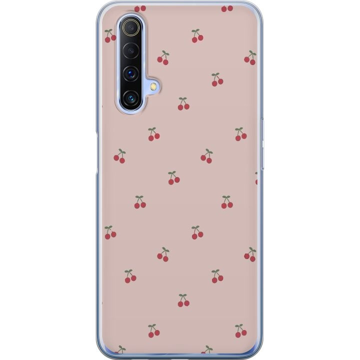 Mobile case for Realme X50 5G with Cherry design in the group SMARTPHONE & TABLETS / Phone cases / Realme at TP E-commerce Nordic AB (A58128)