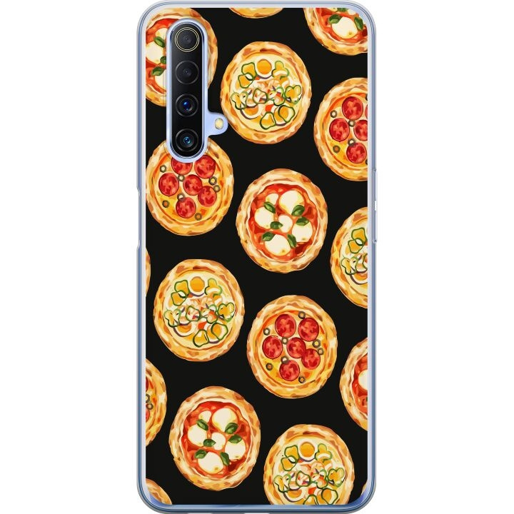 Mobile case for Realme X50 5G with Pizza design in the group SMARTPHONE & TABLETS / Phone cases / Realme at TP E-commerce Nordic AB (A58134)