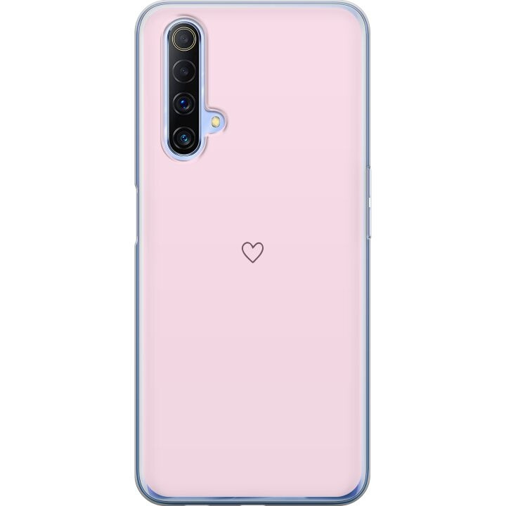 Mobile case for Realme X50 5G with Heart design in the group SMARTPHONE & TABLETS / Phone cases / Realme at TP E-commerce Nordic AB (A58140)