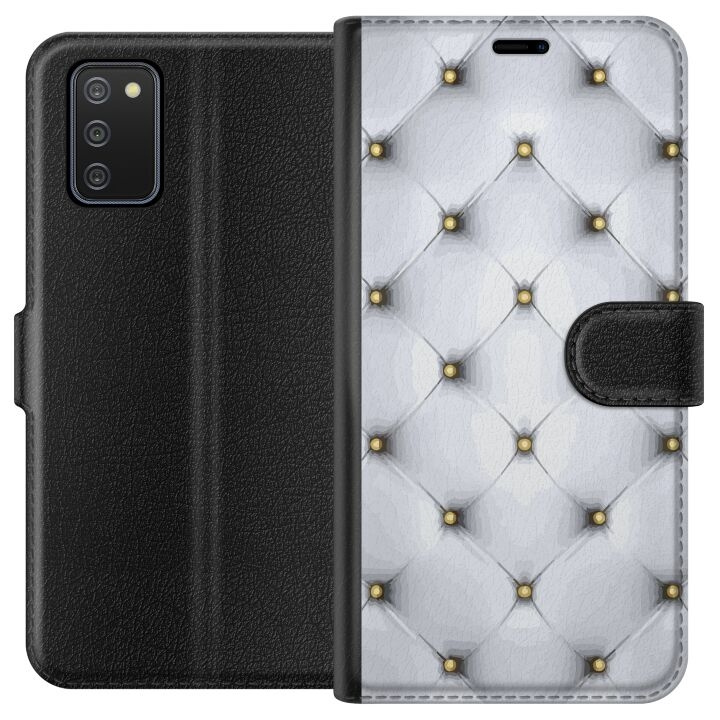 Wallet case for Samsung Galaxy A02s with Luxurious design in the group SMARTPHONE & TABLETS / Phone cases / Samsung at TP E-commerce Nordic AB (A58162)