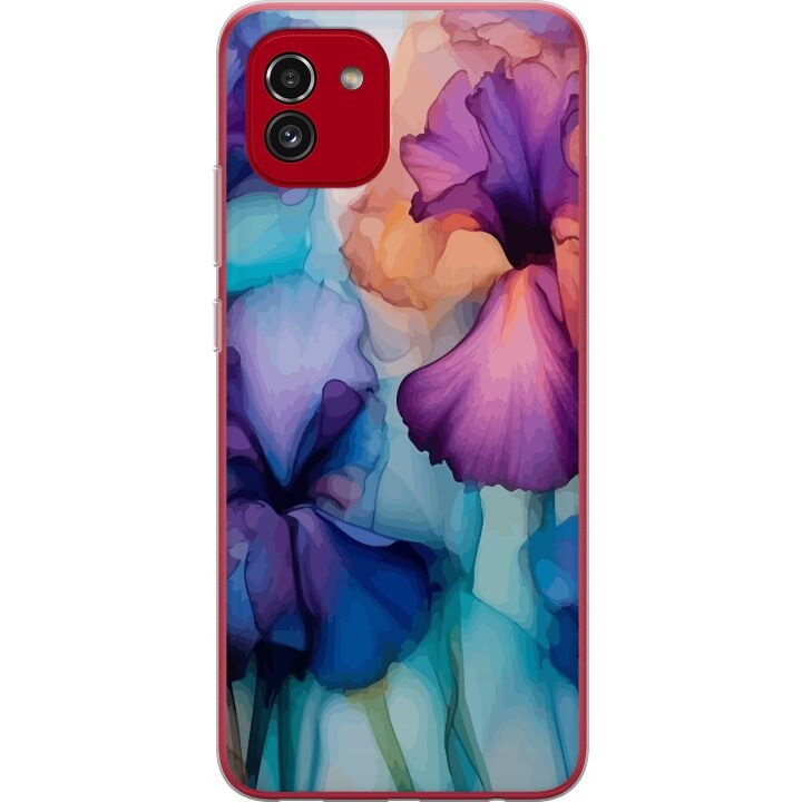 Mobile case for Samsung Galaxy A03 with Magical flowers design in the group SMARTPHONE & TABLETS / Phone cases / Samsung at TP E-commerce Nordic AB (A58232)