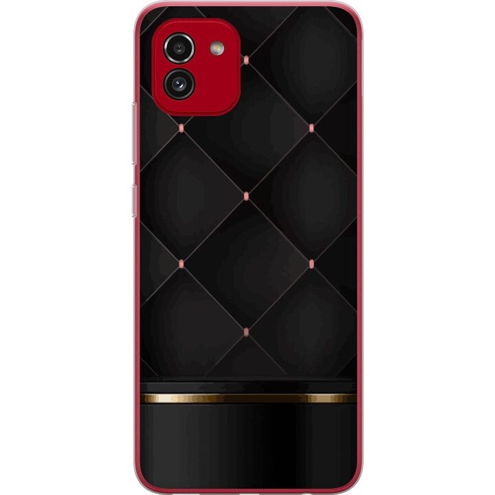 Mobile case for Samsung Galaxy A03 with Luxury line design in the group SMARTPHONE & TABLETS / Phone cases / Samsung at TP E-commerce Nordic AB (A58244)