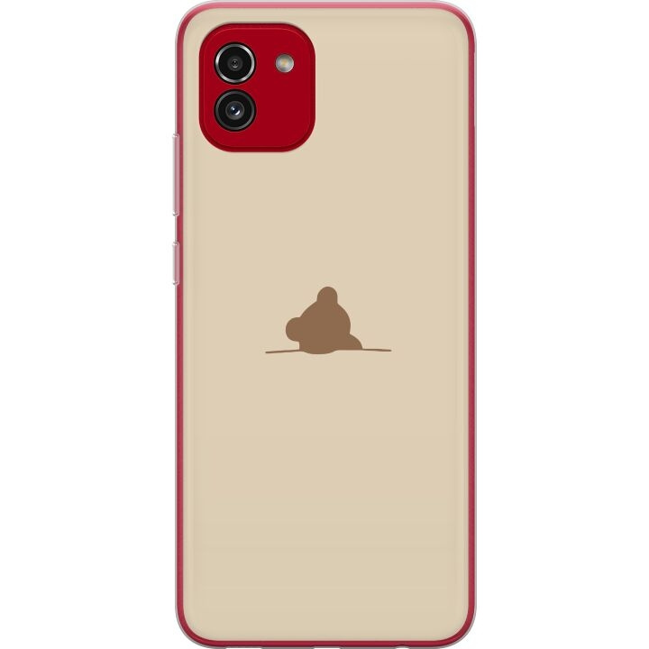 Mobile case for Samsung Galaxy A03 with Nalle design in the group SMARTPHONE & TABLETS / Phone cases / Samsung at TP E-commerce Nordic AB (A58249)