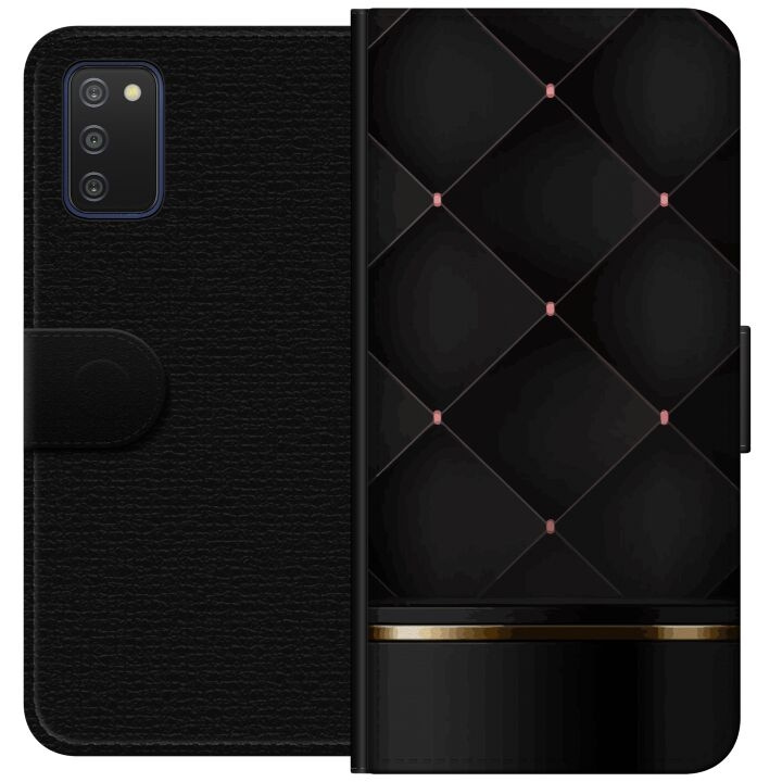 Wallet case for Samsung Galaxy A03s with Luxury line design in the group SMARTPHONE & TABLETS / Phone cases / Samsung at TP E-commerce Nordic AB (A58271)