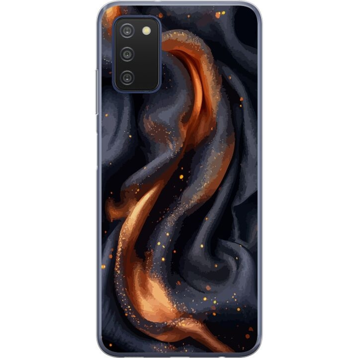 Mobile case for Samsung Galaxy A03s with Fiery silk design in the group SMARTPHONE & TABLETS / Phone cases / Samsung at TP E-commerce Nordic AB (A58284)