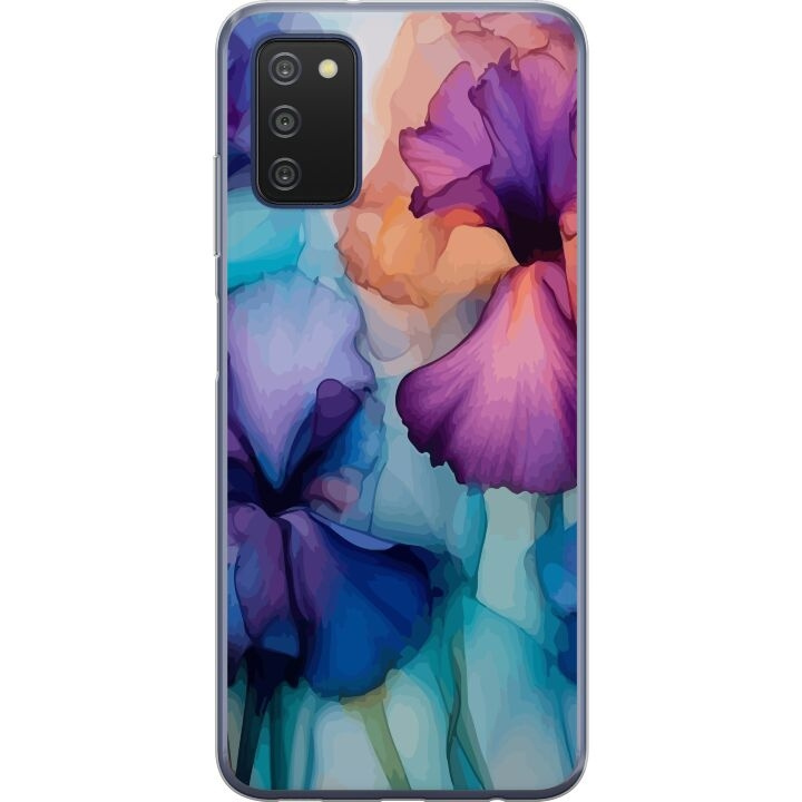 Mobile case for Samsung Galaxy A03s with Magical flowers design in the group SMARTPHONE & TABLETS / Phone cases / Samsung at TP E-commerce Nordic AB (A58286)