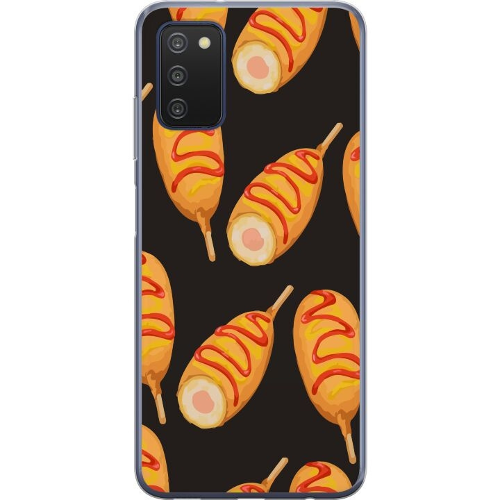 Mobile case for Samsung Galaxy A03s with Chicken drumstick design in the group SMARTPHONE & TABLETS / Phone cases / Samsung at TP E-commerce Nordic AB (A58292)