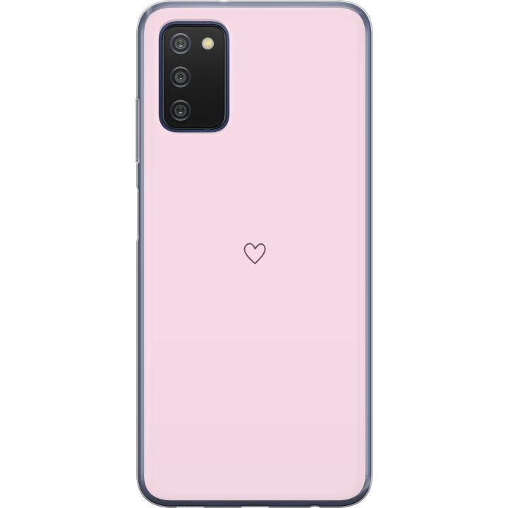 Mobile case for Samsung Galaxy A03s with Heart design in the group SMARTPHONE & TABLETS / Phone cases / Samsung at TP E-commerce Nordic AB (A58302)