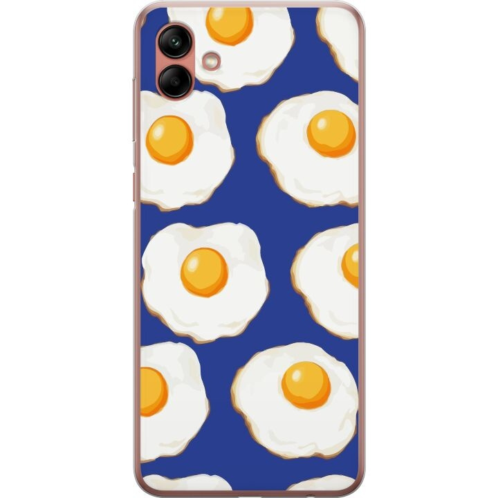 Mobile case for Samsung Galaxy A04 with Fried eggs design in the group SMARTPHONE & TABLETS / Phone cases / Samsung at TP E-commerce Nordic AB (A58316)