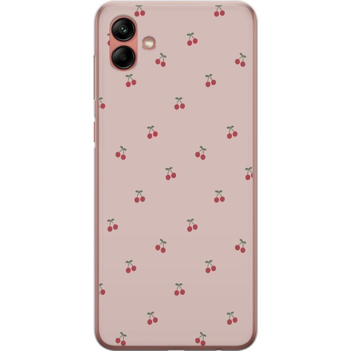 Mobile case for Samsung Galaxy A04 with Cherry design in the group SMARTPHONE & TABLETS / Phone cases / Samsung at TP E-commerce Nordic AB (A58317)