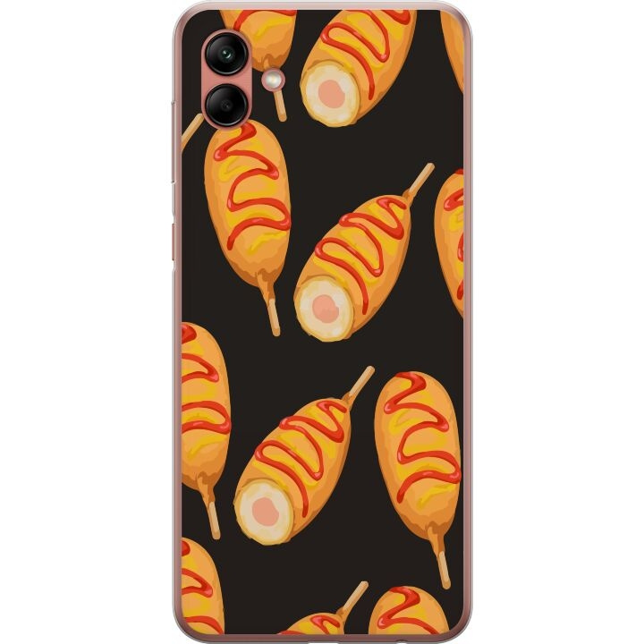 Mobile case for Samsung Galaxy A04 with Chicken drumstick design in the group SMARTPHONE & TABLETS / Phone cases / Samsung at TP E-commerce Nordic AB (A58319)