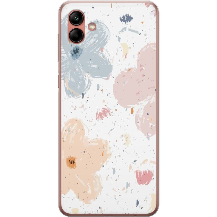 Mobile case for Samsung Galaxy A04 with Flowers design in the group SMARTPHONE & TABLETS / Phone cases / Samsung at TP E-commerce Nordic AB (A58322)