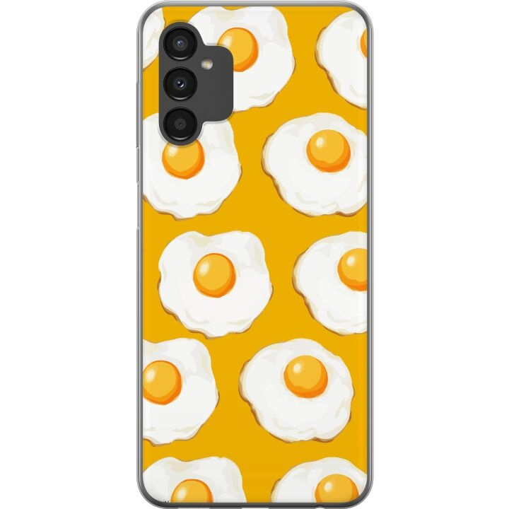 Mobile case for Samsung Galaxy A04s with Fried egg design in the group SMARTPHONE & TABLETS / Phone cases / Samsung at TP E-commerce Nordic AB (A58339)