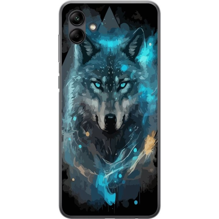 Mobile case for Samsung Galaxy A05 with Wolf design in the group SMARTPHONE & TABLETS / Phone cases / Samsung at TP E-commerce Nordic AB (A58396)