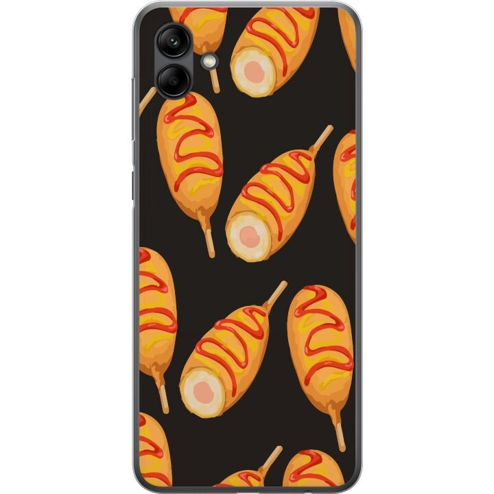 Mobile case for Samsung Galaxy A05 with Chicken drumstick design in the group SMARTPHONE & TABLETS / Phone cases / Samsung at TP E-commerce Nordic AB (A58400)