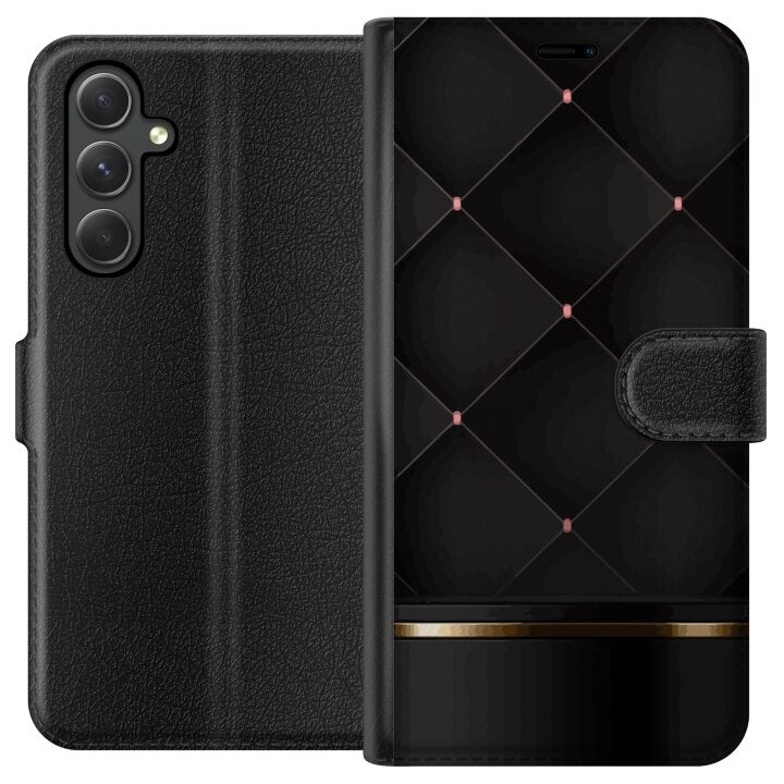 Wallet case for Samsung Galaxy A05s with Luxury line design in the group SMARTPHONE & TABLETS / Phone cases / Samsung at TP E-commerce Nordic AB (A58433)