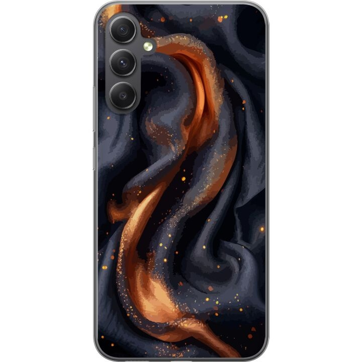 Mobile case for Samsung Galaxy A05s with Fiery silk design in the group SMARTPHONE & TABLETS / Phone cases / Samsung at TP E-commerce Nordic AB (A58446)