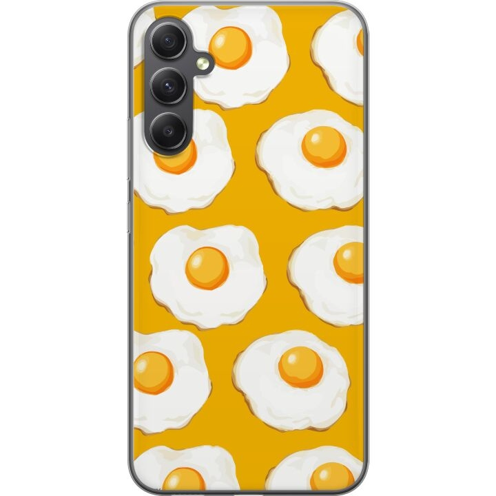 Mobile case for Samsung Galaxy A05s with Fried egg design in the group SMARTPHONE & TABLETS / Phone cases / Samsung at TP E-commerce Nordic AB (A58447)