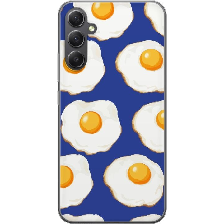 Mobile case for Samsung Galaxy A05s with Fried eggs design in the group SMARTPHONE & TABLETS / Phone cases / Samsung at TP E-commerce Nordic AB (A58451)