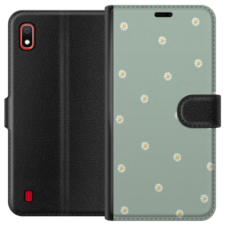 Wallet case for Samsung Galaxy A10 with Priest\'s collars design in the group SMARTPHONE & TABLETS / Phone cases / Samsung at TP E-commerce Nordic AB (A58476)