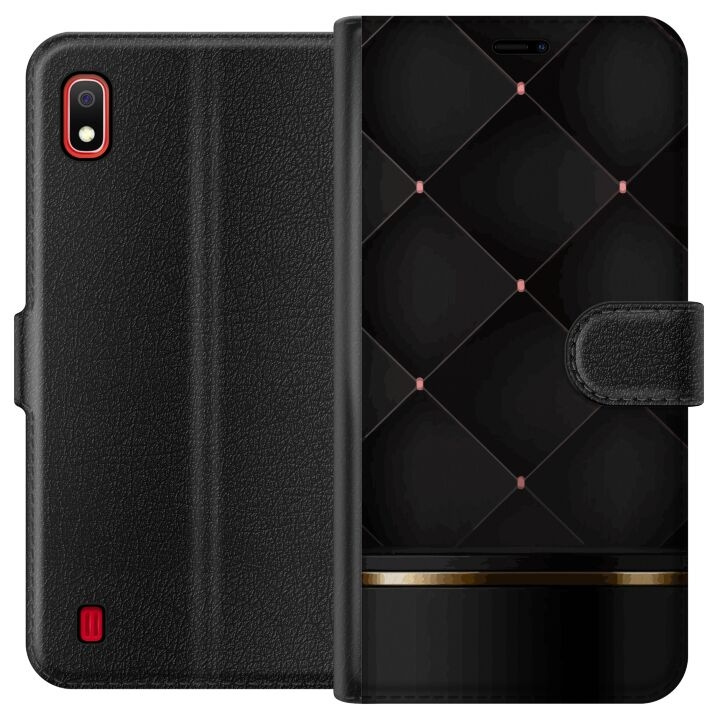 Wallet case for Samsung Galaxy A10 with Luxury line design in the group SMARTPHONE & TABLETS / Phone cases / Samsung at TP E-commerce Nordic AB (A58487)