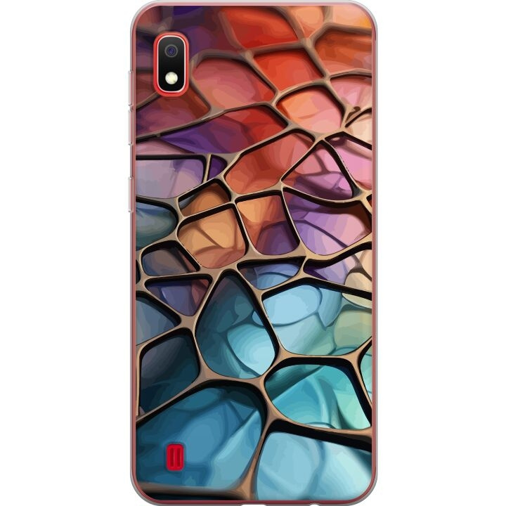 Mobile case for Samsung Galaxy A10 with Metallic pattern design in the group SMARTPHONE & TABLETS / Phone cases / Samsung at TP E-commerce Nordic AB (A58509)