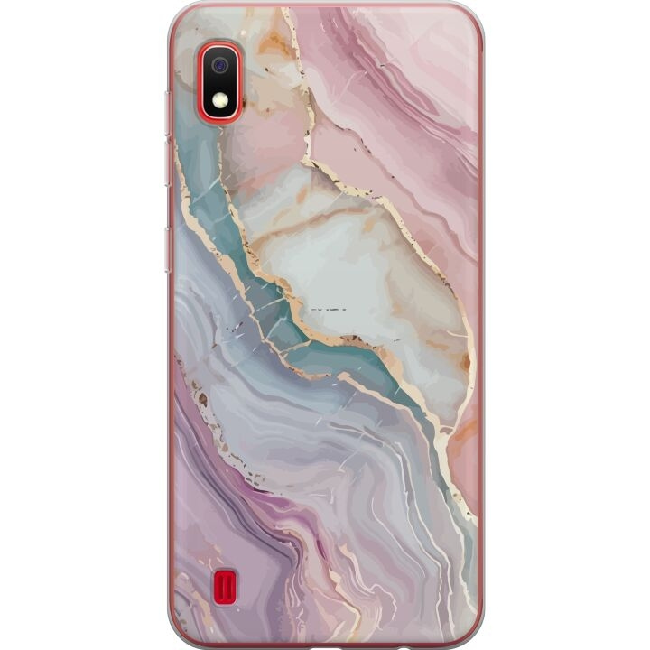 Mobile case for Samsung Galaxy A10 with Marble design in the group SMARTPHONE & TABLETS / Phone cases / Samsung at TP E-commerce Nordic AB (A58521)