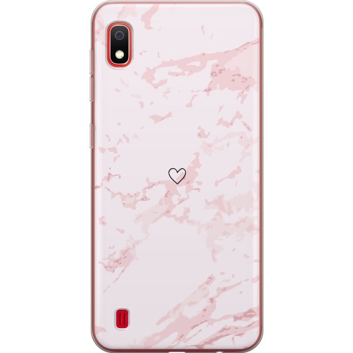 Mobile case for Samsung Galaxy A10 with Pink Heart design in the group SMARTPHONE & TABLETS / Phone cases / Samsung at TP E-commerce Nordic AB (A58522)