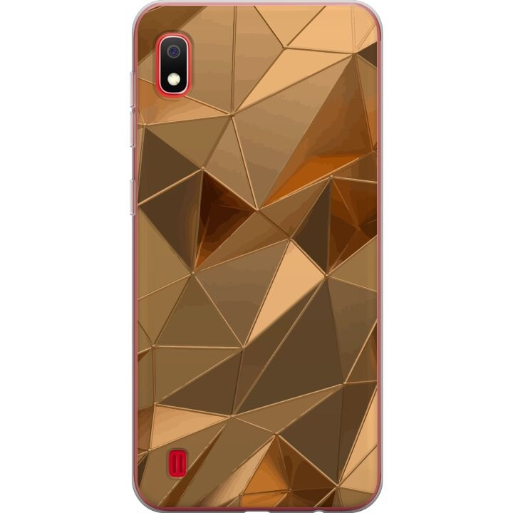 Mobile case for Samsung Galaxy A10 with 3D Gold design in the group SMARTPHONE & TABLETS / Phone cases / Samsung at TP E-commerce Nordic AB (A58523)