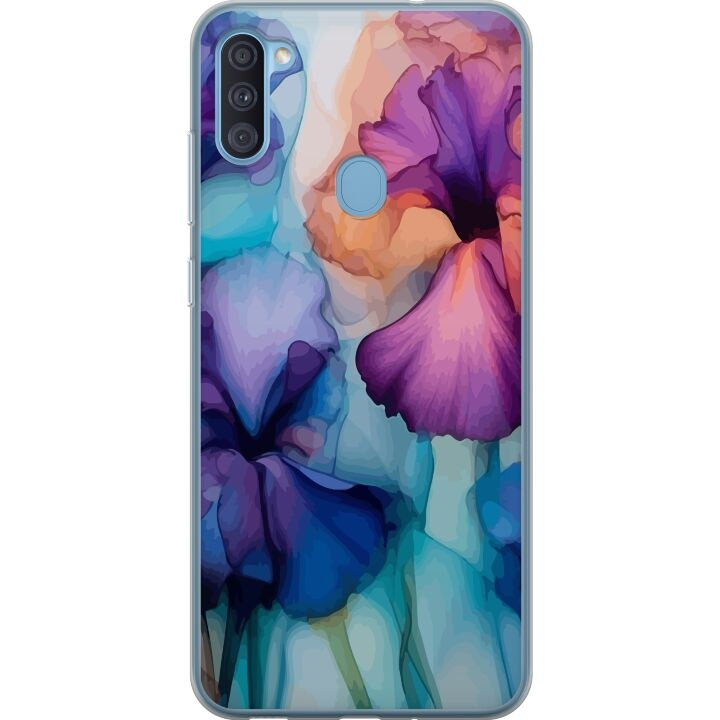 Mobile case for Samsung Galaxy A11 with Magical flowers design in the group SMARTPHONE & TABLETS / Phone cases / Samsung at TP E-commerce Nordic AB (A58556)