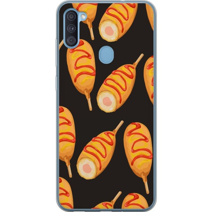 Mobile case for Samsung Galaxy A11 with Chicken drumstick design in the group SMARTPHONE & TABLETS / Phone cases / Samsung at TP E-commerce Nordic AB (A58562)