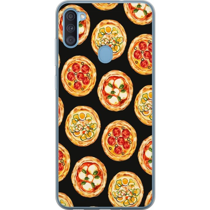 Mobile case for Samsung Galaxy A11 with Pizza design in the group SMARTPHONE & TABLETS / Phone cases / Samsung at TP E-commerce Nordic AB (A58566)