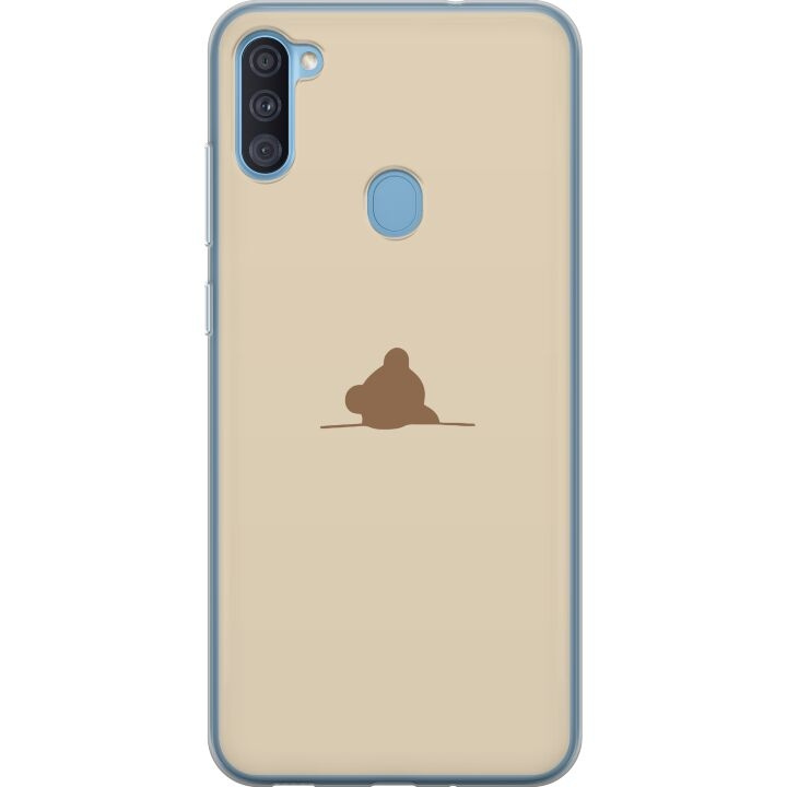 Mobile case for Samsung Galaxy A11 with Nalle design in the group SMARTPHONE & TABLETS / Phone cases / Samsung at TP E-commerce Nordic AB (A58573)