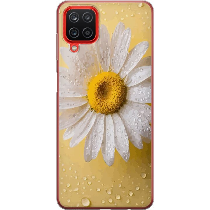 Mobile case for Samsung Galaxy A12 with Porslinsblomma design in the group SMARTPHONE & TABLETS / Phone cases / Samsung at TP E-commerce Nordic AB (A58607)