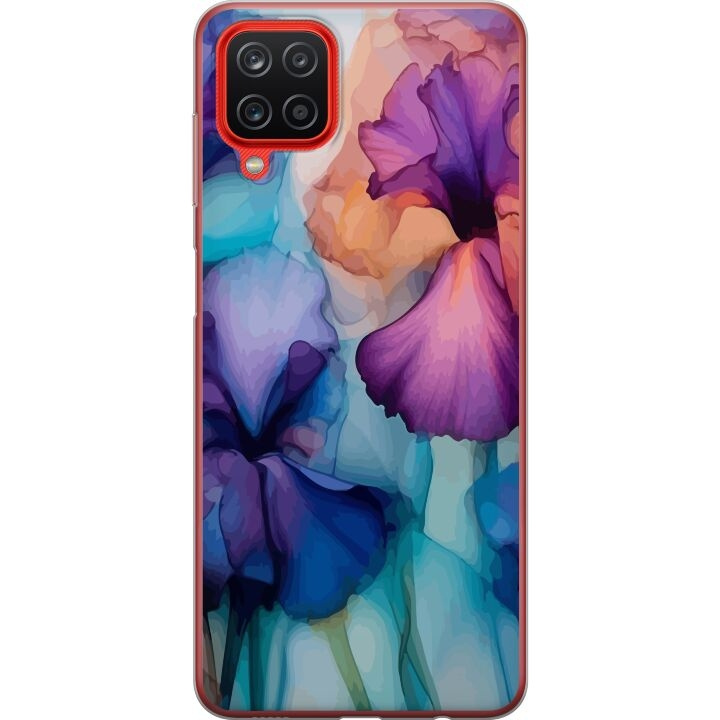 Mobile case for Samsung Galaxy A12 with Magical flowers design in the group SMARTPHONE & TABLETS / Phone cases / Samsung at TP E-commerce Nordic AB (A58610)