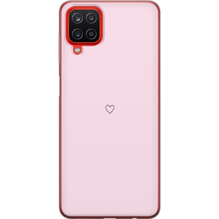 Mobile case for Samsung Galaxy A12 with Heart design in the group SMARTPHONE & TABLETS / Phone cases / Samsung at TP E-commerce Nordic AB (A58626)