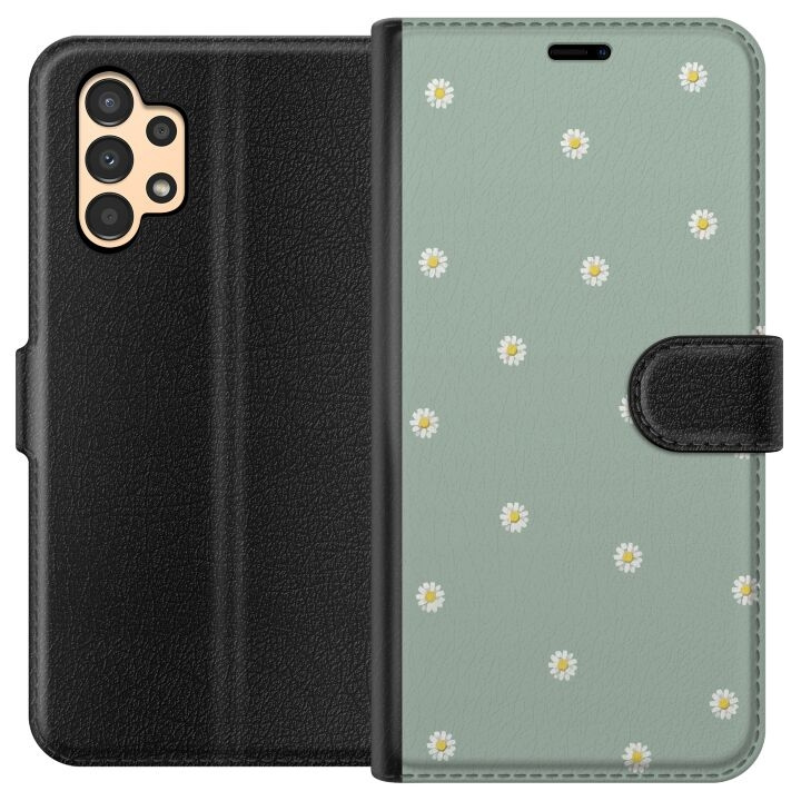 Wallet case for Samsung Galaxy A13 with Priest\'s collars design in the group SMARTPHONE & TABLETS / Phone cases / Samsung at TP E-commerce Nordic AB (A58638)