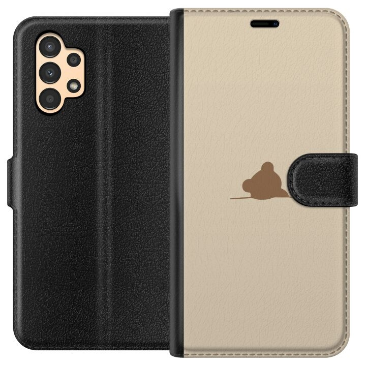 Wallet case for Samsung Galaxy A13 with Nalle design in the group SMARTPHONE & TABLETS / Phone cases / Samsung at TP E-commerce Nordic AB (A58654)