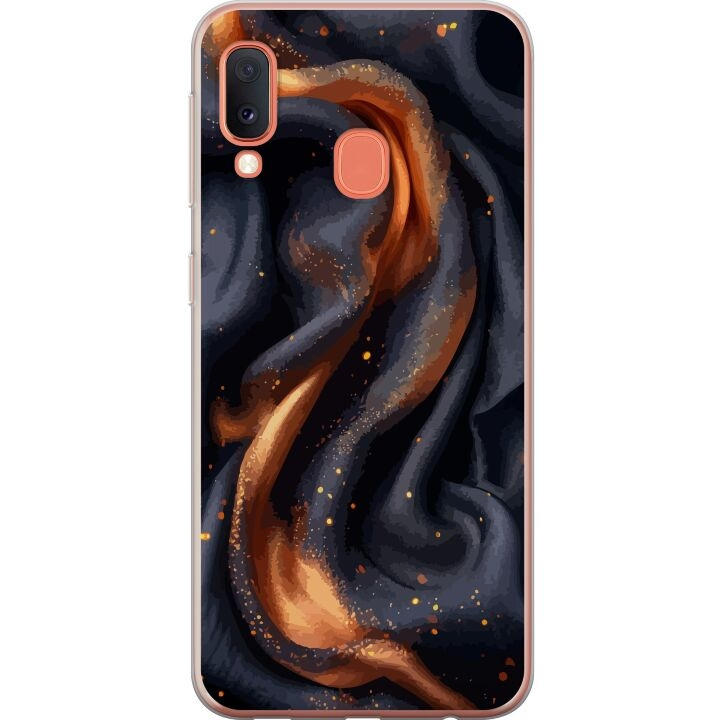 Mobile case for Samsung Galaxy A20e with Fiery silk design in the group SMARTPHONE & TABLETS / Phone cases / Samsung at TP E-commerce Nordic AB (A58824)