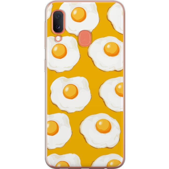 Mobile case for Samsung Galaxy A20e with Fried egg design in the group SMARTPHONE & TABLETS / Phone cases / Samsung at TP E-commerce Nordic AB (A58825)