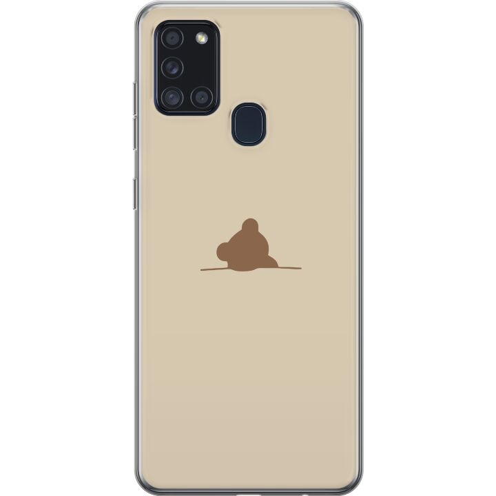 Mobile case for Samsung Galaxy A21s with Nalle design in the group SMARTPHONE & TABLETS / Phone cases / Samsung at TP E-commerce Nordic AB (A58951)